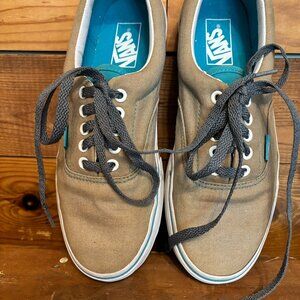 Khaki VANS Men's size 8 Women's size 9.5